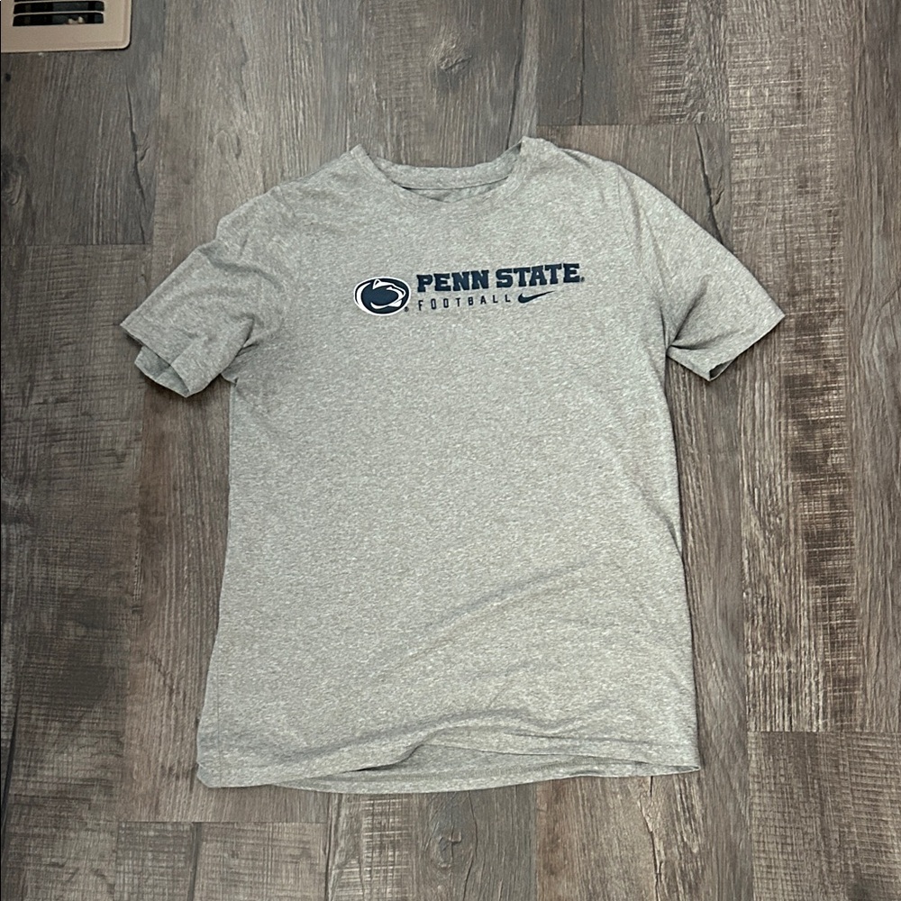 Nike Gray Penn State Football Tee